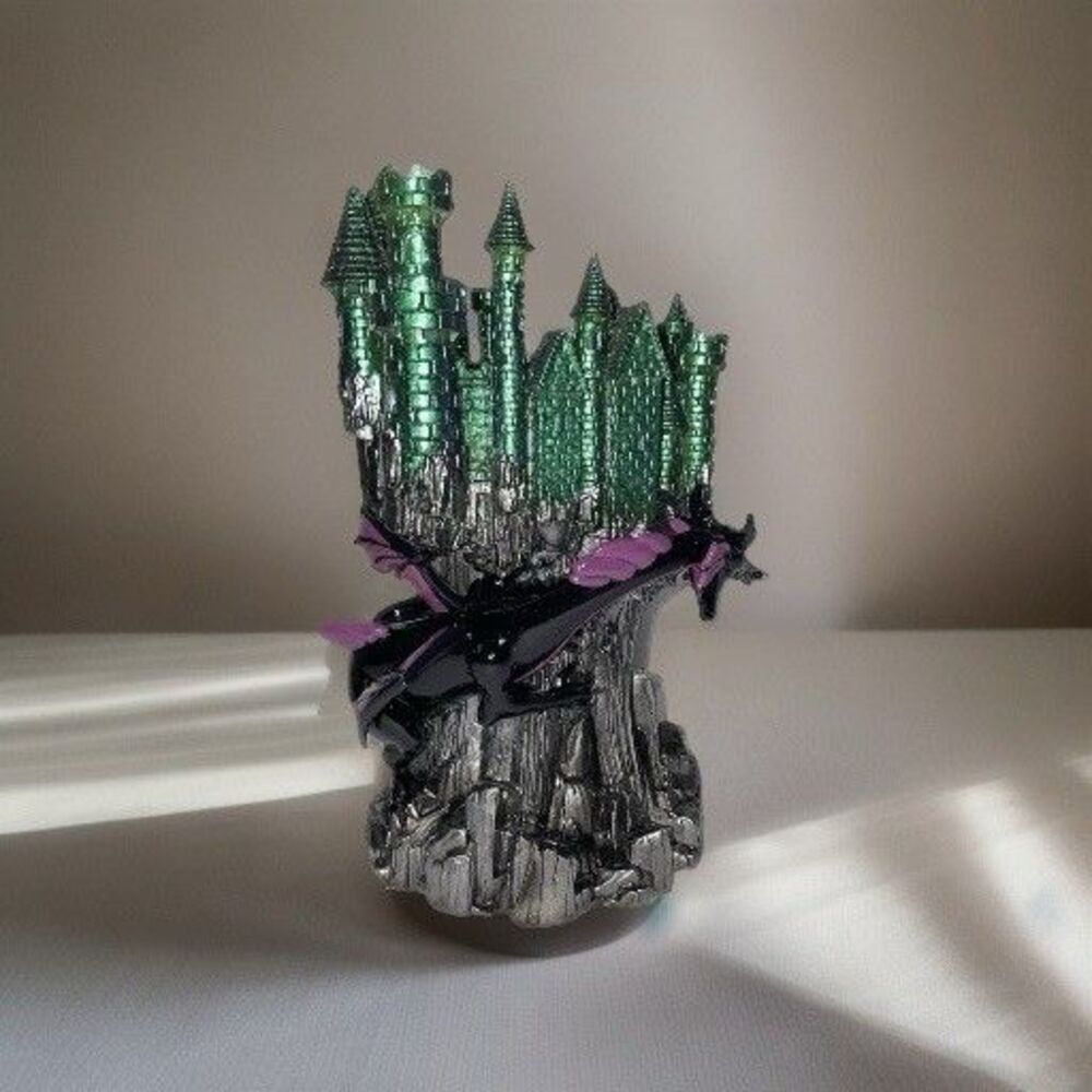 Bath & Body Works Disney Villain MALEFICENT DRAGON CASTLE PEDESTAL Candle Holder